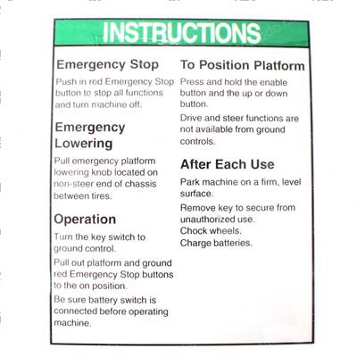 Picture of Decal-Instructions-Oper-Gcp