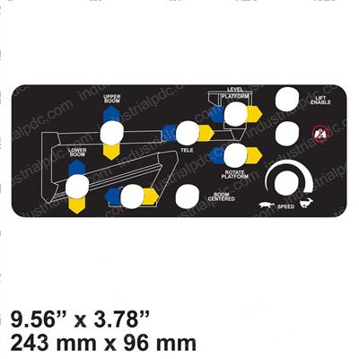 Picture of Decal - Upper Control Box Lrg