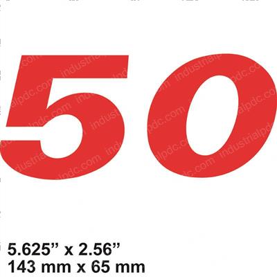 Picture of Decal - Model 50