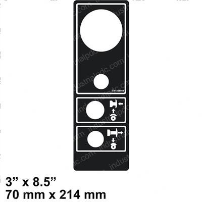Picture of Decal - Control Panel