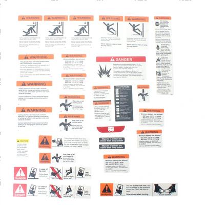 Picture of Labels \ Decals (sc4000) Kit