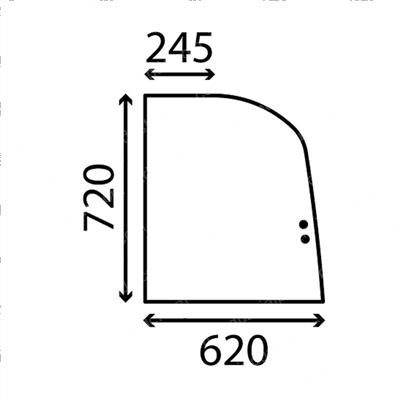 Picture of Right Frontwindow-Green