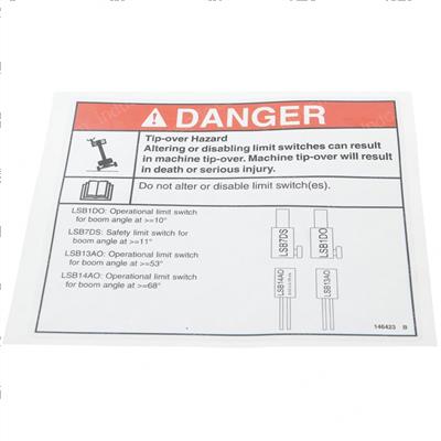 Picture of Decal-Danger Do Not Alter Swtc
