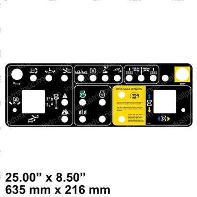 Picture of Decal- Plat Cntl Pnl 60tx
