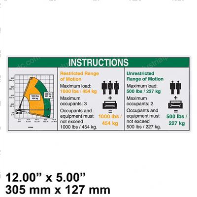 Picture of Decal - Platform Capacity