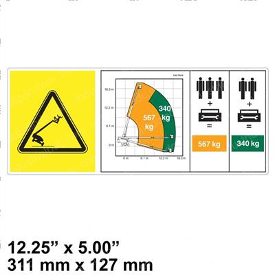 Picture of Decal-Inst Plat Cap 60xc Sym