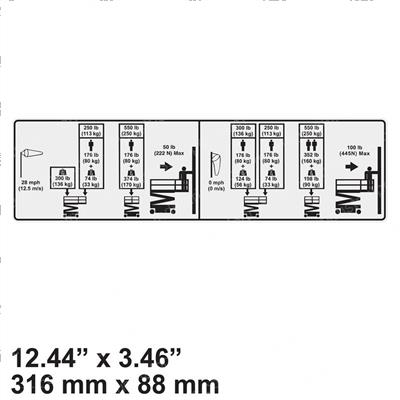 Picture of Decal - Wind Rating S3226e