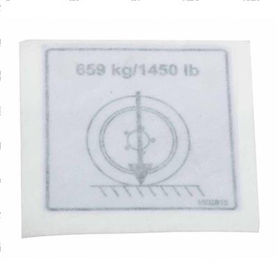Picture of Decal Weight Bearing