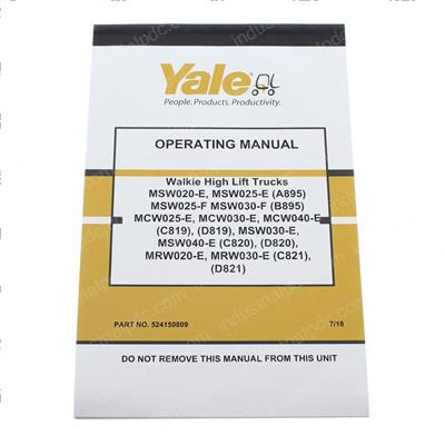 Picture of Operation Manual