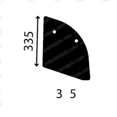Picture of Lower Section Door-Black