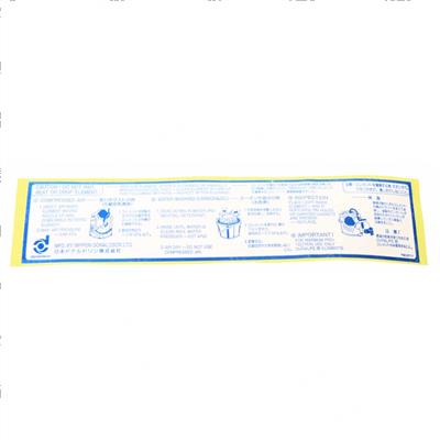 Picture of Label-Air Cleaner