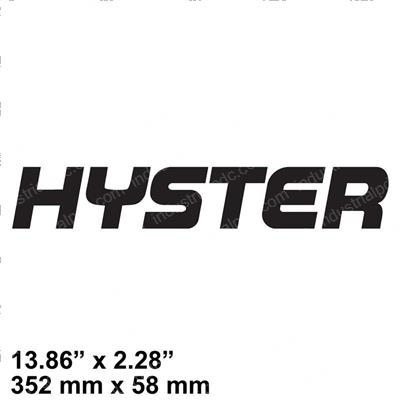Picture of Label Hyster L