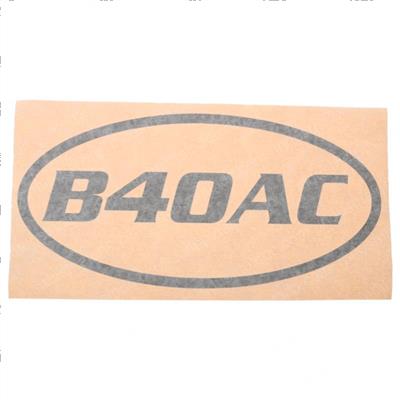 Picture of Decal, B40ac Side