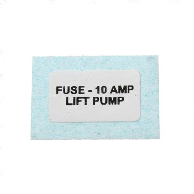 Picture of Label - 10 Amp