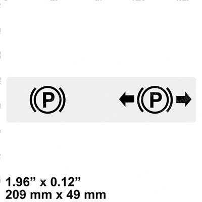 Picture of Decal - Park Brake