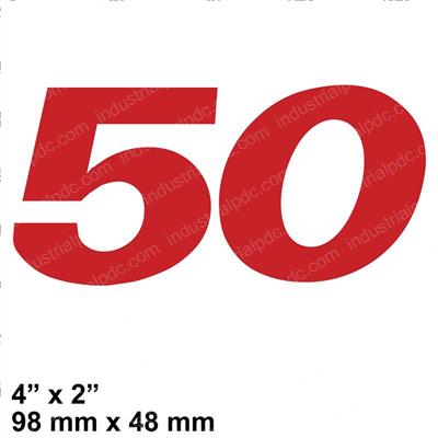 Picture of Decal - Model 50