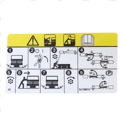 Picture of Decal Towing/Pushing