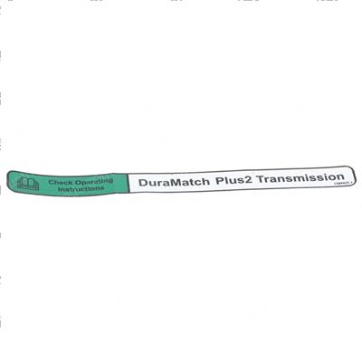 Picture of Decal - Op Inst Transmission