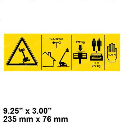Picture of Decal- Symb- Max Side Frc- Zx1