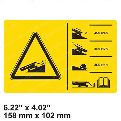 Picture of Decal - Symb Slope Rating Zx1