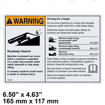 Picture of Decal-Word- Slope Rating- Zx13