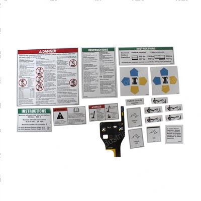 Picture of Decal Kit - 2632 Platform Words
