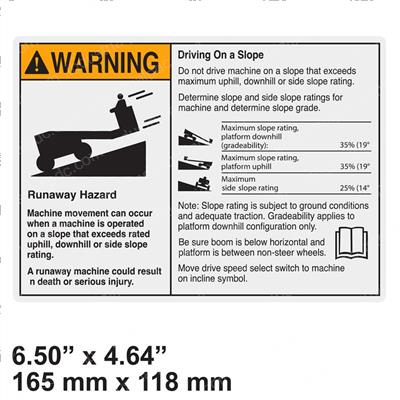 Picture of Decal - Slope Rating Word
