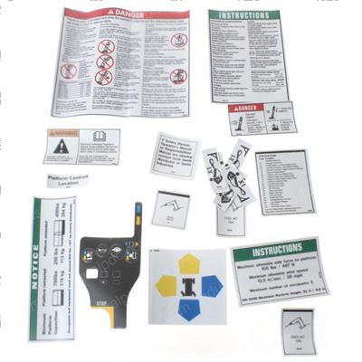 Picture of Decal Kit - 3246 Platform Words