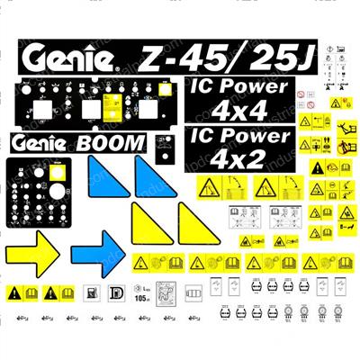 Picture of Decal Kit-Z45jic Comp-Sym-Ce