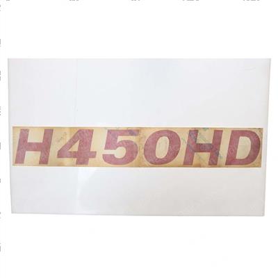 Picture of Model Label Inch H450hd