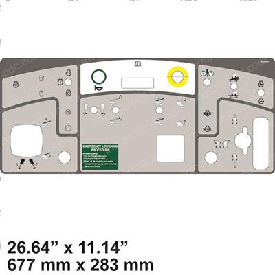 Picture of Label- Vl- Platform Control Co