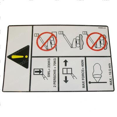 Picture of Decal - Nameplate Capacity