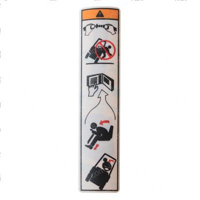 Picture of Label - Operator Restraint