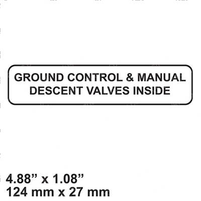 Picture of Decal - Ground Control Locatio