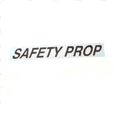 Picture of Decal - Safety Prop