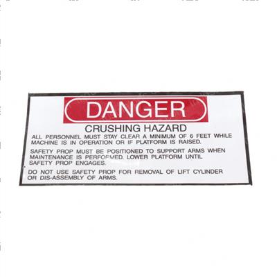 Picture of Decal (crush Hazard)