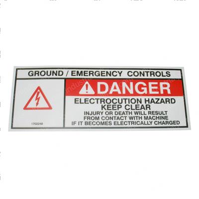 Picture of Decal - (danger)