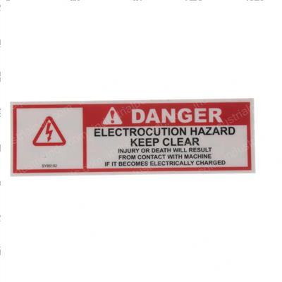 Picture of Decal - (elec Hazard)