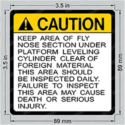 Picture of Decal (caution)