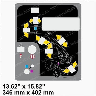 Picture of Decal - Control Panel Faceplat
