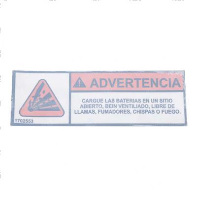 Picture of Decal Warning
