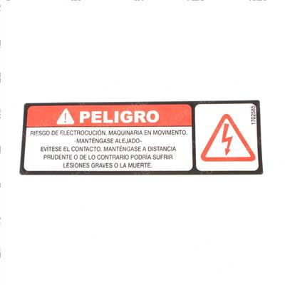 Picture of Decal Elec Hazard (spa Lat Am
