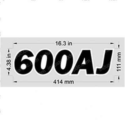 Picture of Decal - 600aj