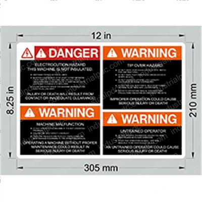 Picture of Decal - (danger)