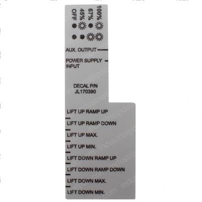 Picture of Decal Cont Card (lft)