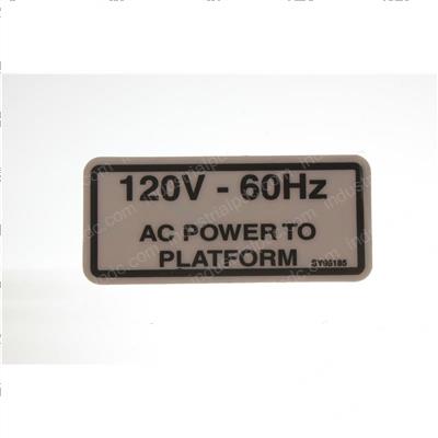 Picture of Decal - Ac Power