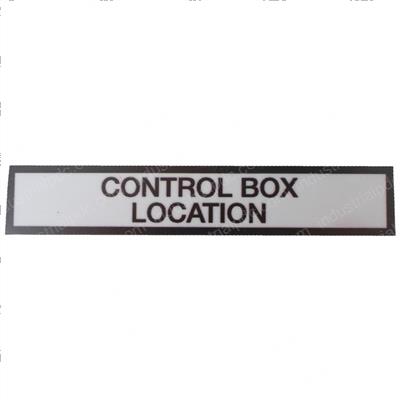 Picture of Decal Cont Box Loc (dom)