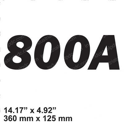 Picture of Decal - Model 800a