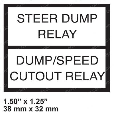 Picture of Decal - Relay Labels