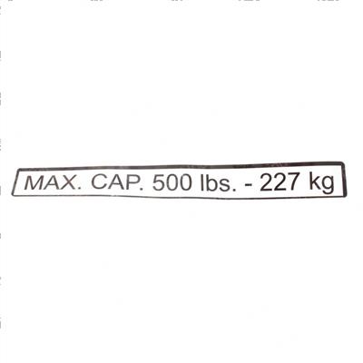 Picture of Decal Ext Cap (d/C/L/B/J)